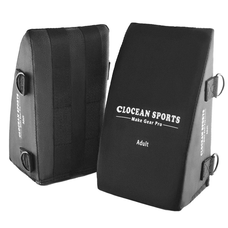 Clocean Catcher Knee Savers For Kids Youth And Adult Improved Design Catcher Knee Support for Baseball Softball Catchers Knee Pads Catchers Knee Wedge with Soft And Durable Cushion (Adult) - Image 1